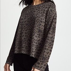 Never Worn Sundry Cheetah Sweater